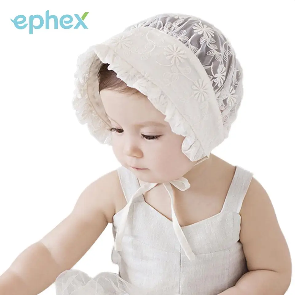 white toddler beanie hat