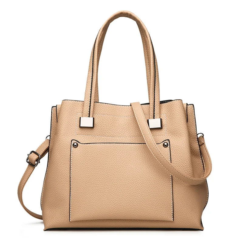 

High Quality Women Handbags Shoulder Bags PU Leather Women Shopping Pouch Elegant Practical Women's Bag sac a main Bolsa Femina