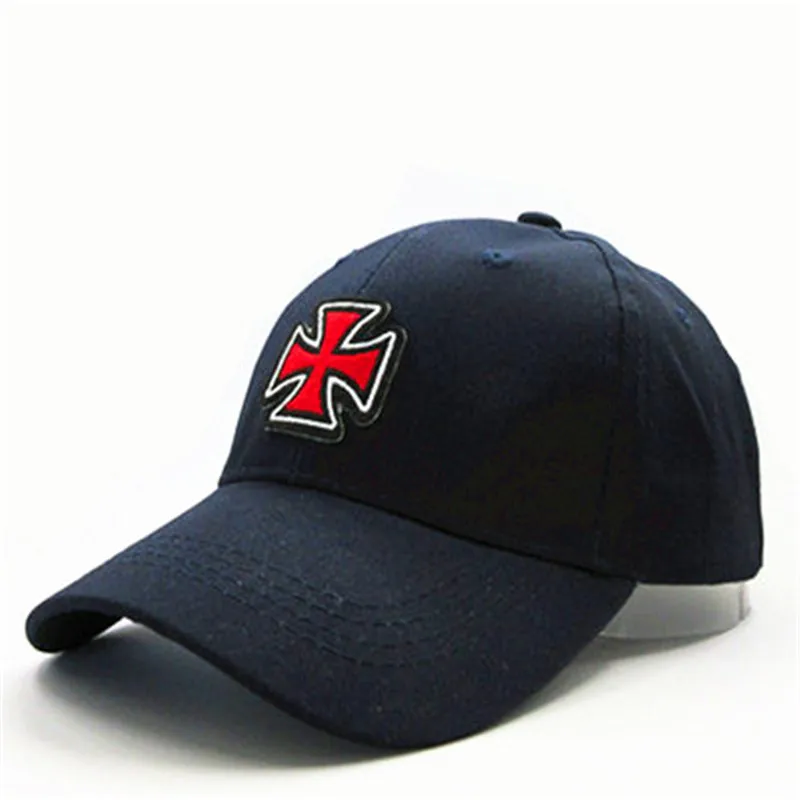 Navy Blue Хлопковая бейсбольная Кепка с вышивкой крестом, кепка в стиле хип-хоп, регулируемая бейсболка для мужчин и женщин, 295 - Цвет: Navy Blue