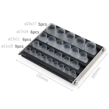 

Premium Quality Stable Aluminum Alloy Tattoo Ink Cup Stand Holder and Tray for ink caps Professionals