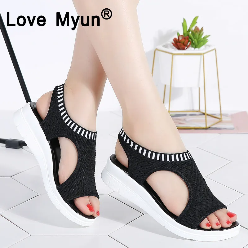 walking wedge sandals