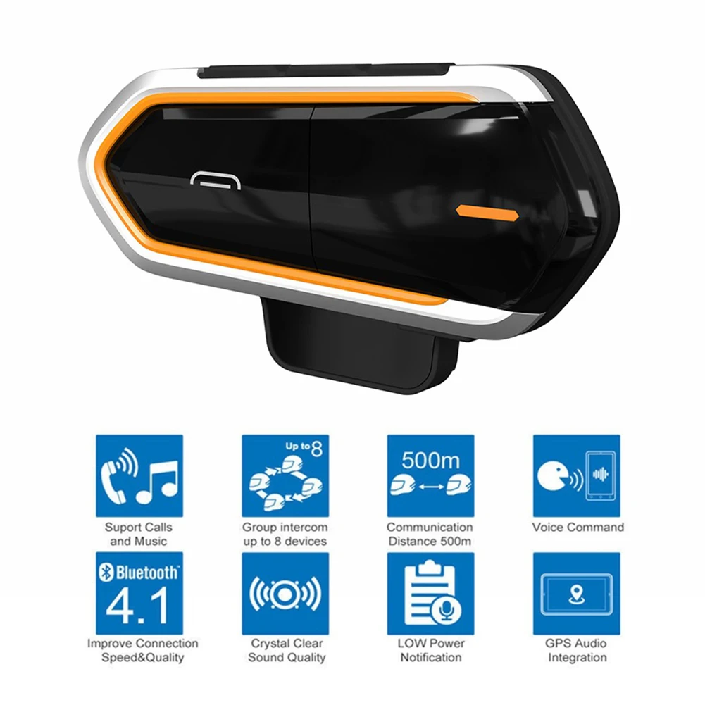 800-1000 м Bluetooth домофон мотоциклетный шлем гарнитуры мото стерео переговорные MP3 gps FM радио гарнитура переговорные высокое качество