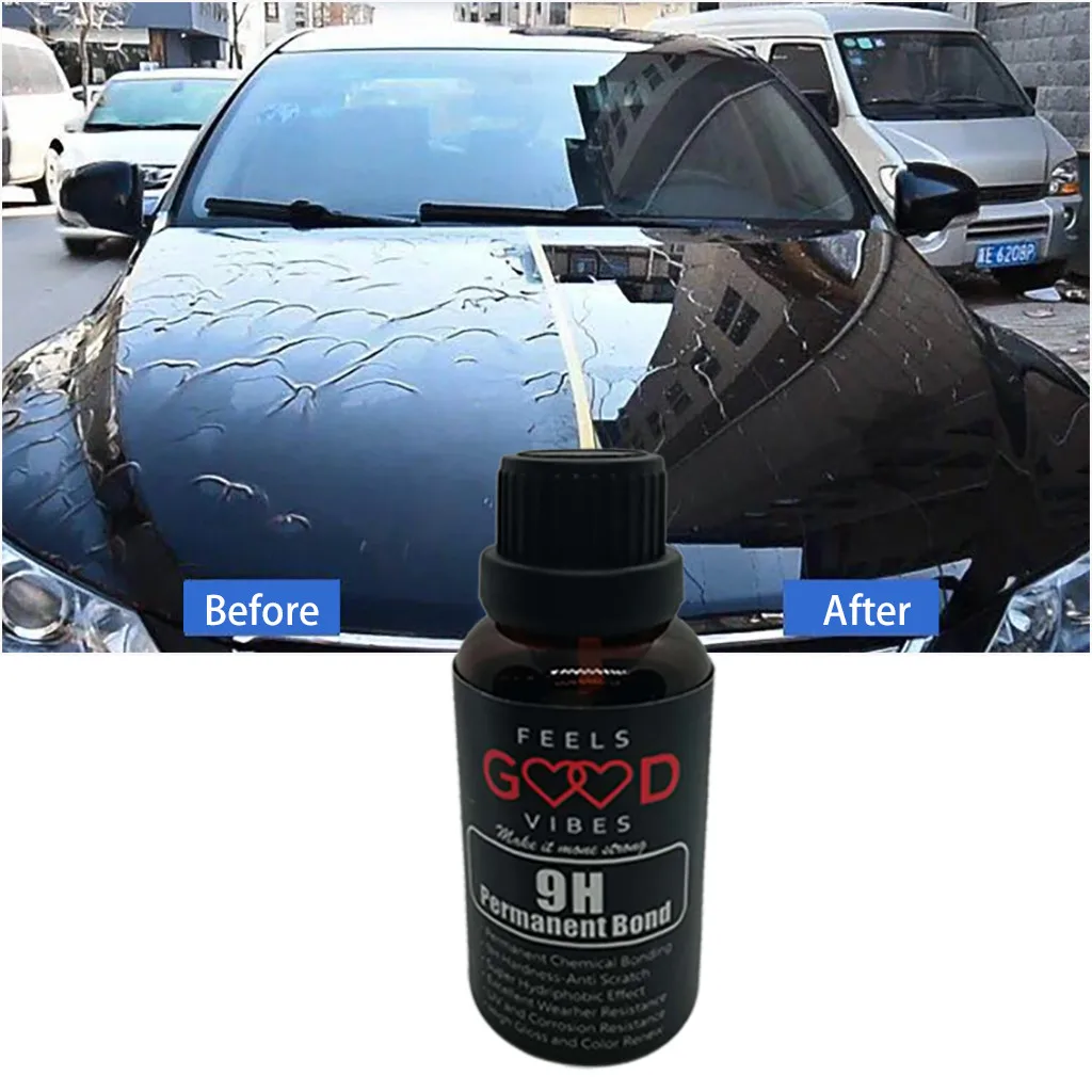 CARPRIE Car Clean Car Oxidation Liquid Ceramic Coat 30ML 9H Super Hydrophobic Glass Coating Set super hydrofobowa glass coating