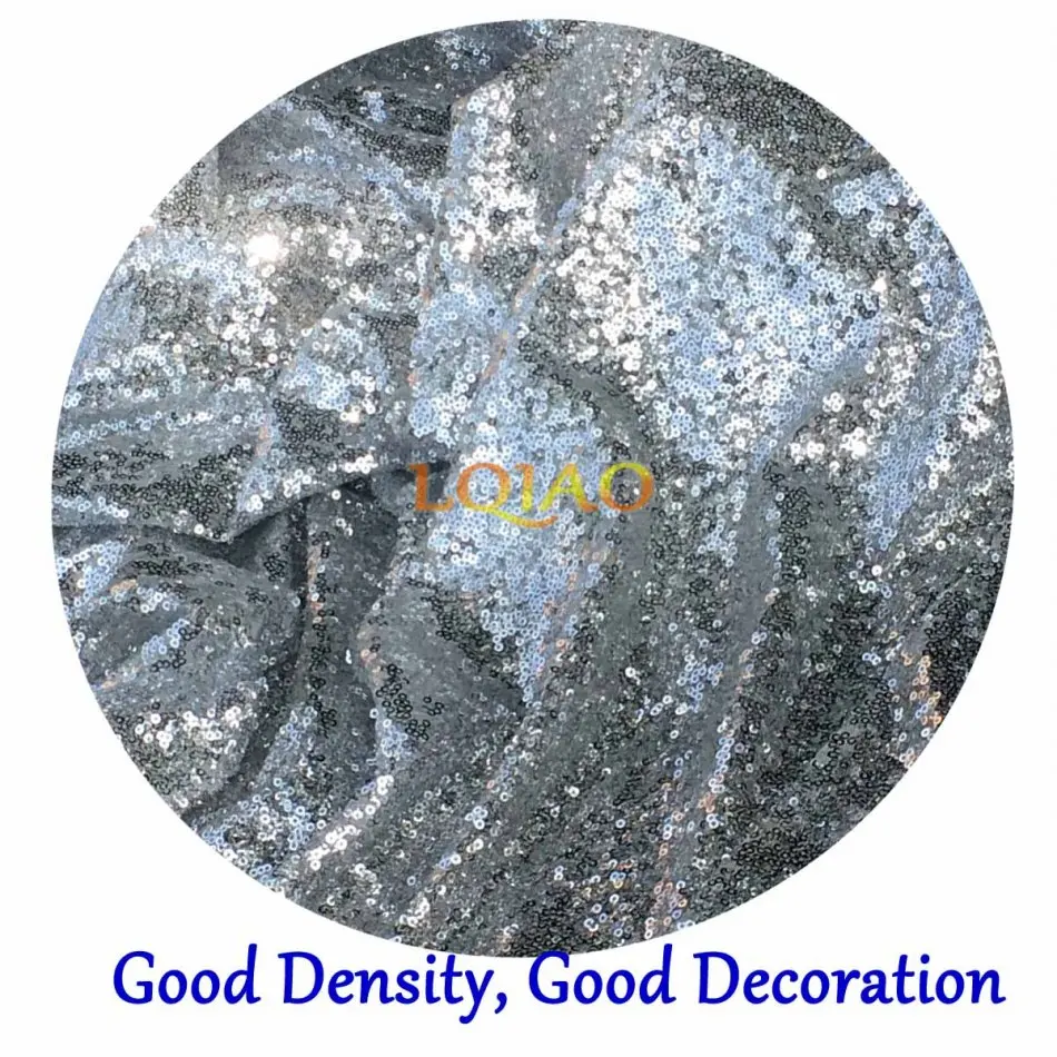 silver sequin fabric