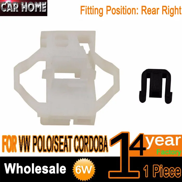 CLIPS FOR VW POLO CLASSIC type 6KV2 1995 2006 ELECTRIC WINDOW REGULATOR