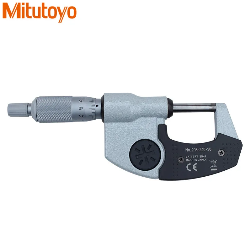 Цифровой микрометр Mitutoyo 0 25 мм/0 001 мм IP65 метрическая система 293 240 винтовой датчик