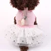 Girl Dog Cat Dress Skirt Stars Design Wholesale