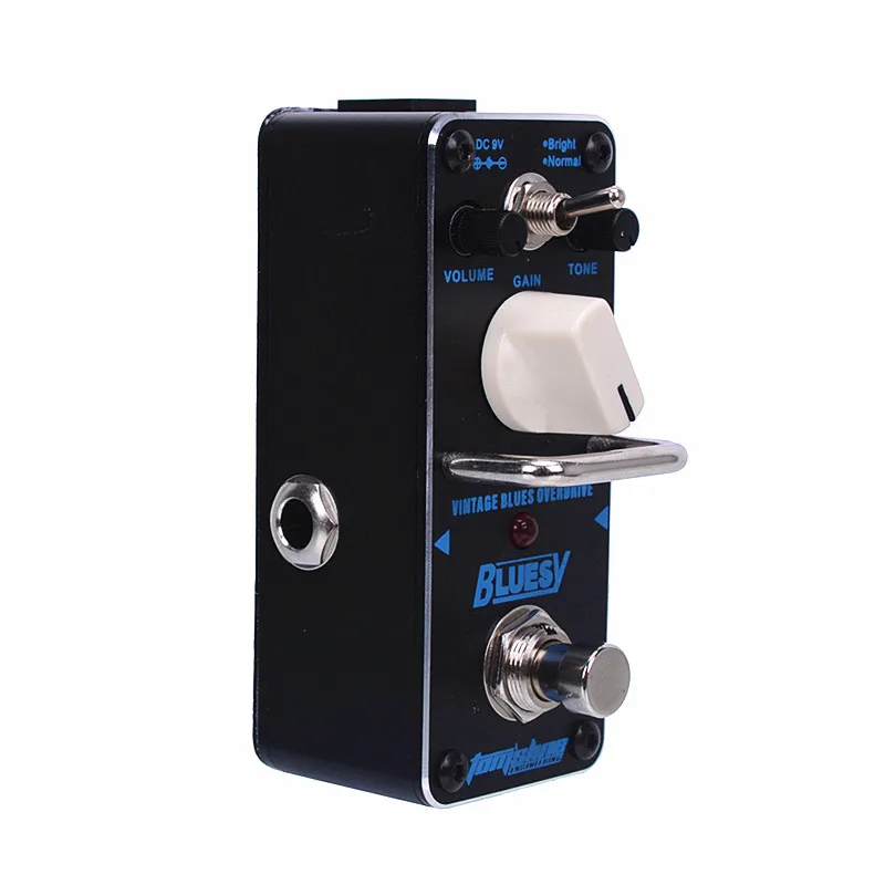 Аромат ABY-3 BLUESY Винтаж овердрайв для блюза мини аналоговый эффект истинный Обход+ Бесплатный разъем