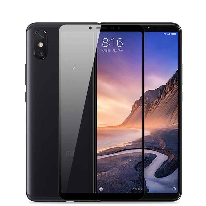 Для Xiaomi Mi Max 3 закаленное стекло с защитой от царапин 9H Премиум полное покрытие