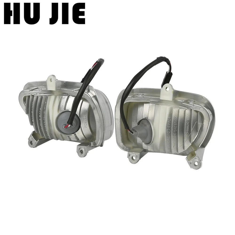 Мотоциклетные передние Светодиодные поворотники прозрачные линзы для Honda Goldwing
