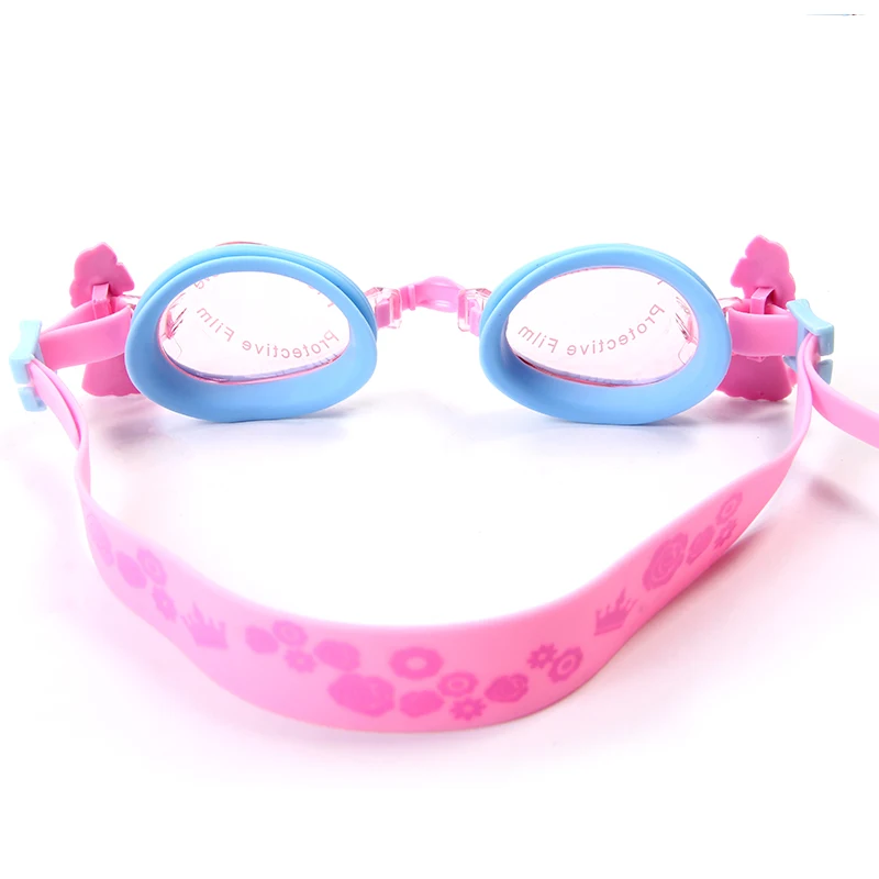Cartoon Kids Silicone Waterproof Swim Pool Water Children  Swimming Goggles Glasses Eyewear Eyeglasses Accessories for Boys Girl (4)
