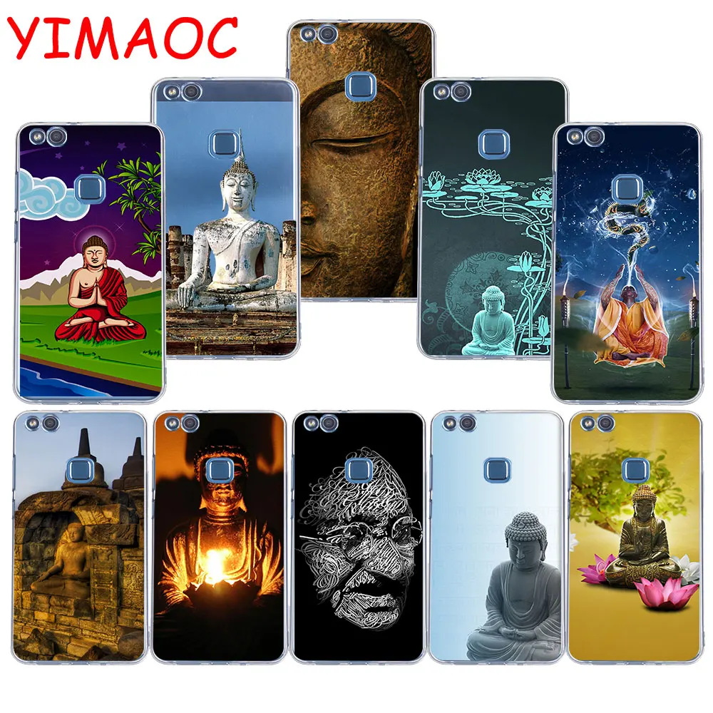

YIMAOC 88z Buddha Soft TPU Case for Huawei P20 Pro P10 P9 P8 Lite P Smart Mate 10 lite 20 pro