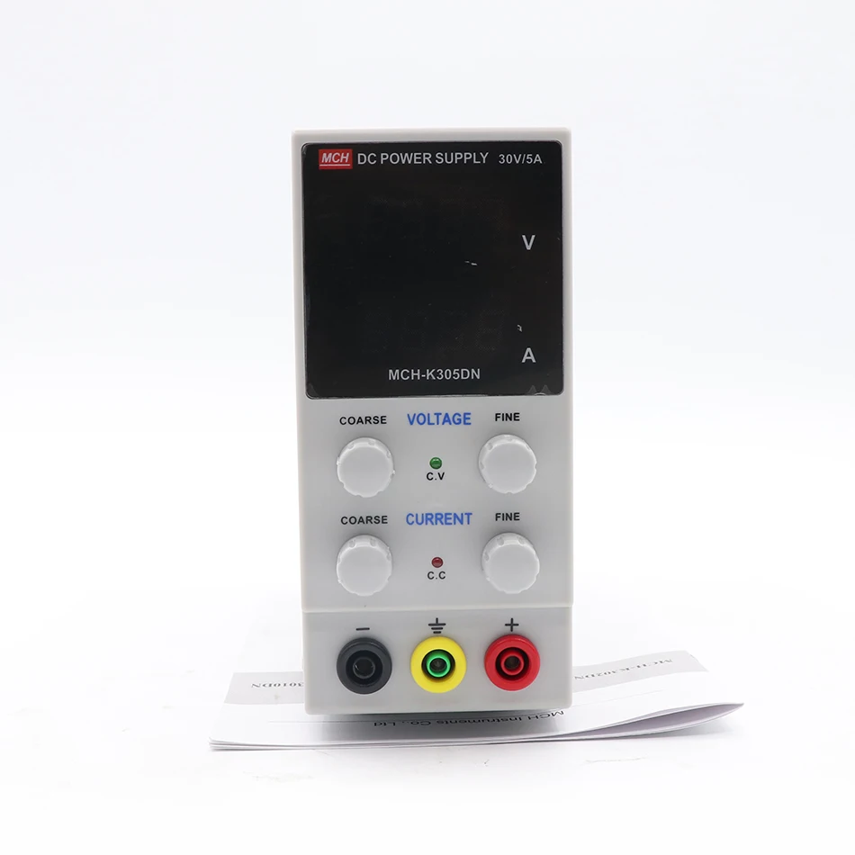 

MCH K305DN Mini Laboratory Digital Adjustable Regulated DC Switching Power Supply 30V 5A 0.01V 0.001A 110V 220V EU/AU/US Plug