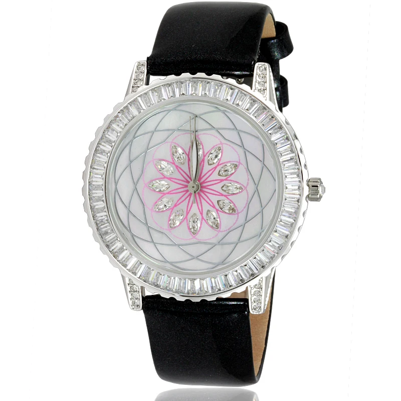 Relogio Feminino Fashion Watches Women Quartz Watch Ladies Leather Bracelet Waterproof Watch Top Brand Luxury Clock Rhinestones
