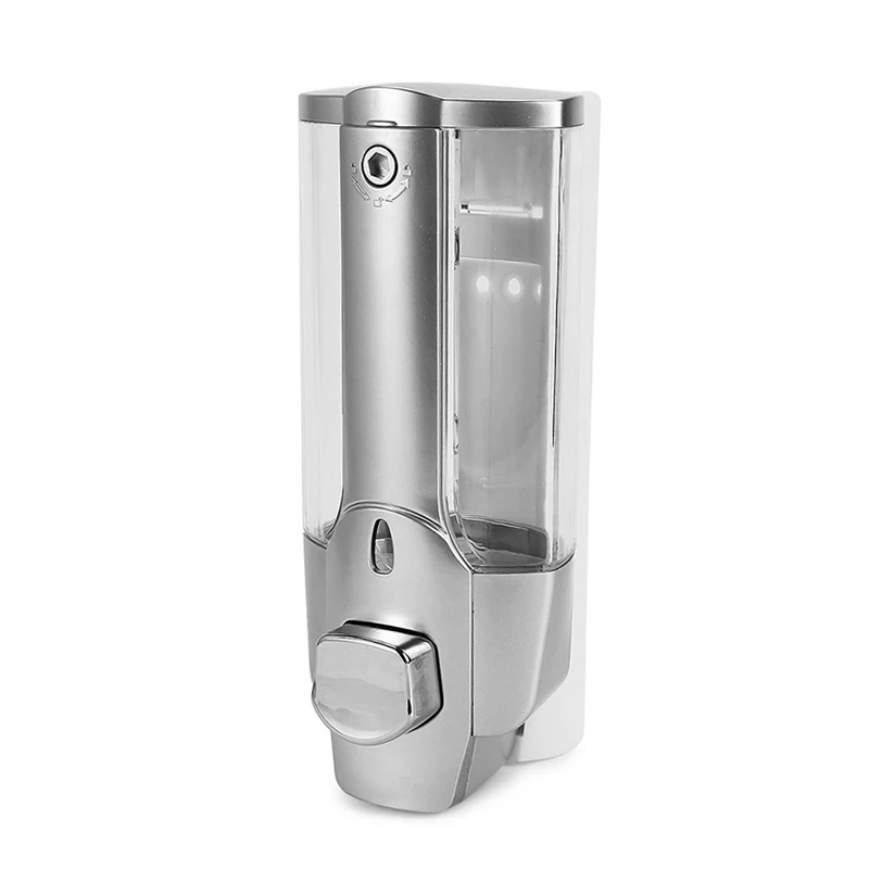 350ml Wall Mount Shower Liquid Soap Dispenser Bath Soap Shampoo Lotion