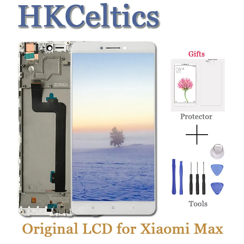 

6.44" ORIGINAL Screen For XIAOMI Mi Max Display LCD with Touch Screen mimax+Frame for Xiaomi Mi Max LCD Display Replacement