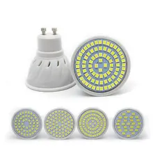 5 шт./лот E27 E14 MR16 GU10 светодиодные лампы 110 В 220 В Bombillas светодиодные лампы 48 60 80 СВЕТОДИОДНЫЕ 2835 Lampara месте CFL растет завод Свет