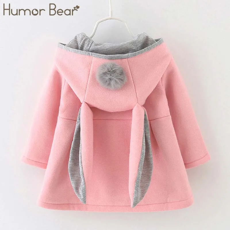 Humor Bear Baby Girl Clothes 2018 Winter Baby Girls Princess Dress Long Sleeve Down Dress+White Fur Vest 2Pcs Suit Kids Clothes