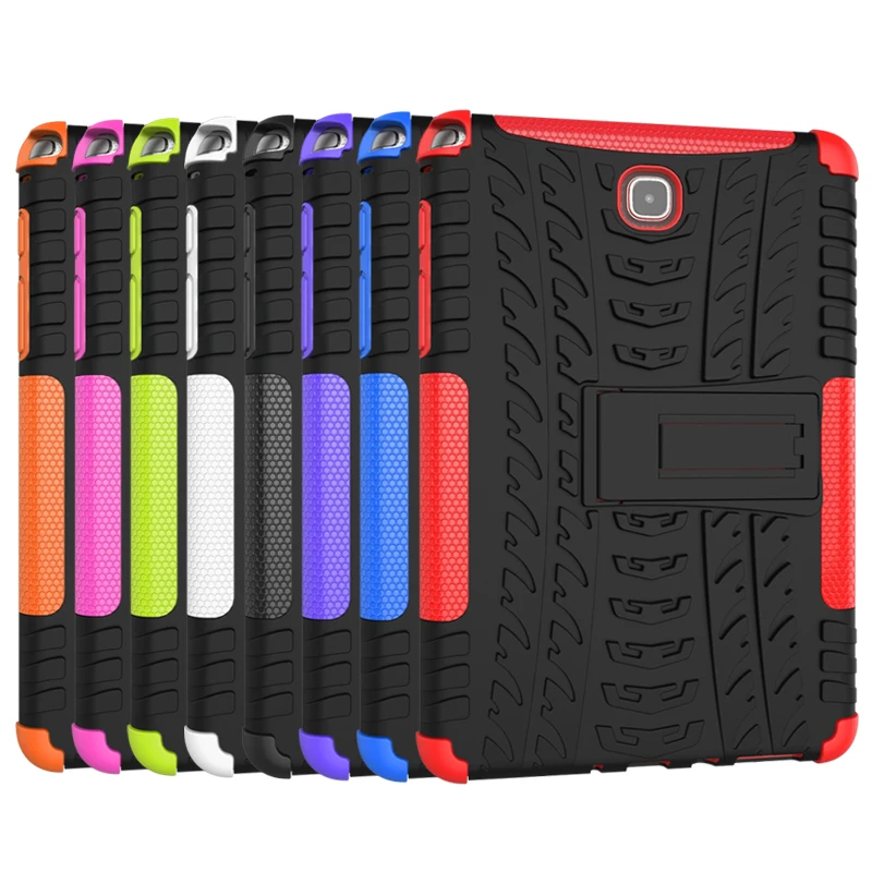 

TPU + PC Armor Shockproof Non Slip Stand Tablet Case Cover For Samsung Galaxy Tab A 8.0 T350 T351 T355 SM-T350 SM-T355C 8"