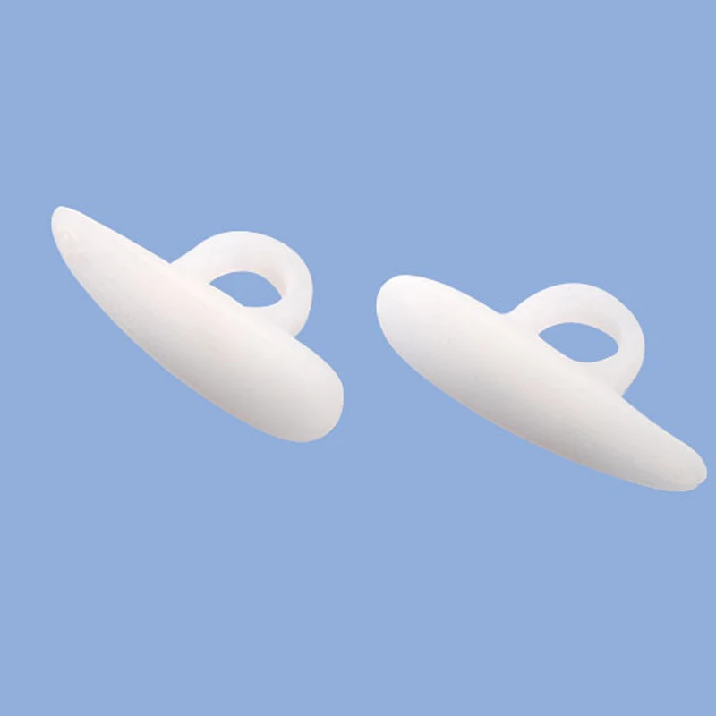 1pair Toe Corrector Hammer Toes Separator For Toes Pads Feet Care Bunion Gel Guard Remove Corns Feet Silicone Finger Protector