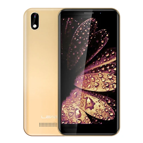 Gold LEAGOO Z10 Android 8,0 мобильный телефон 5," 18:9 полный экран 1 Гб ОЗУ 8 Гб ПЗУ MT6580M 2000 мАч 5Мп камера 3g WCDMA смартфон - Цвет: Gold