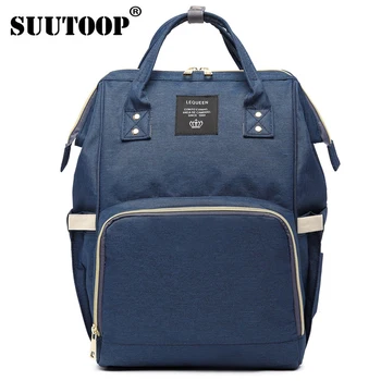 

2019 Fashion Mummy Maternity Backpacks back pack Brand Large Capacity Baby Bag Travel Backpack Designer Nursing For Mom Babe Bag