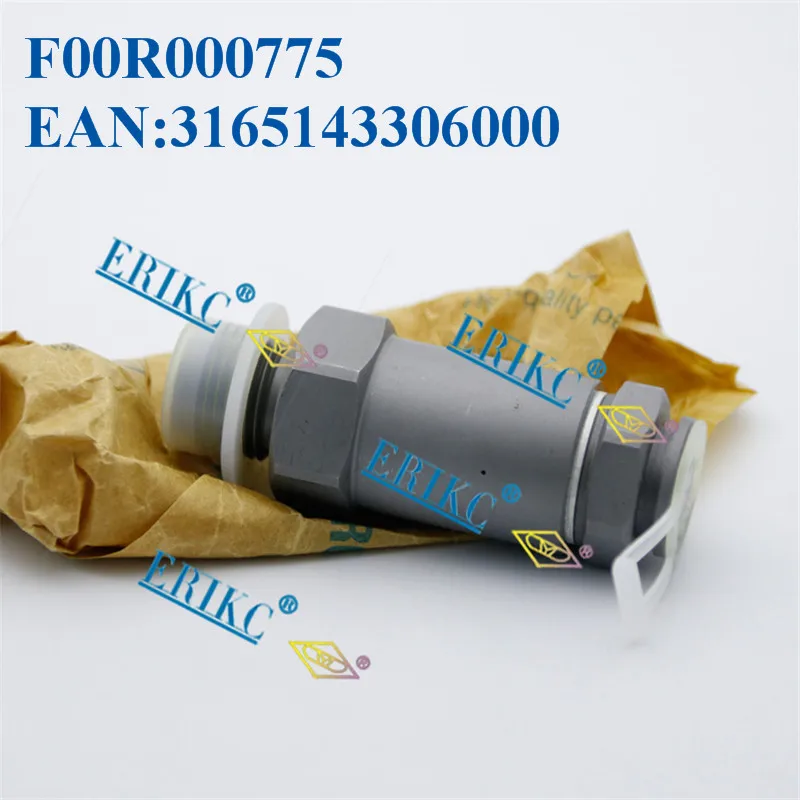 

ERIKC F00R000775 Auto Fuel Part Valve Injector High Pressure Regulator Relief Valve Assy EAN 3165143306000 for Cummins 4899831