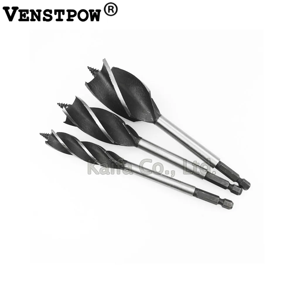 

1 PCS 10-35mm Durable 4 Cutters Twist Drill Bit Set Fast Cut Auger Carpenter Tool for Woodworking