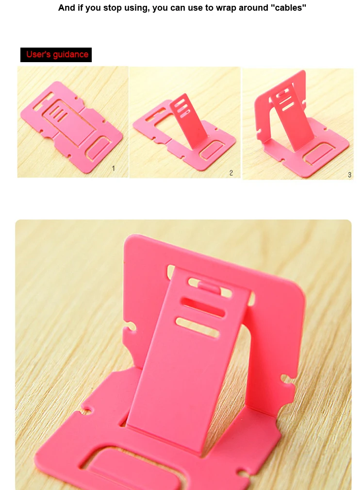 Mini Mobile Phone Holder Portable Adjustable Universal Foldable Phone Card Stand For iPhone Samsung Huawei Xiaomi For All Phones (11)