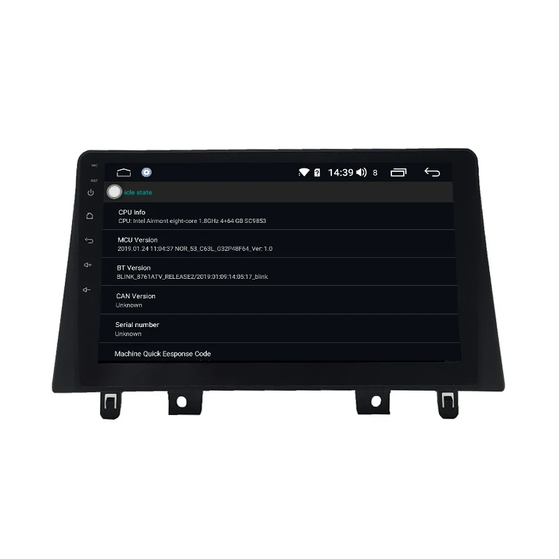 Cheap Refine S3 Car audio Android 9.0 8-core 4+64G carplay screen radio auto car bluetooth for 2017 JAC Refine S3 3