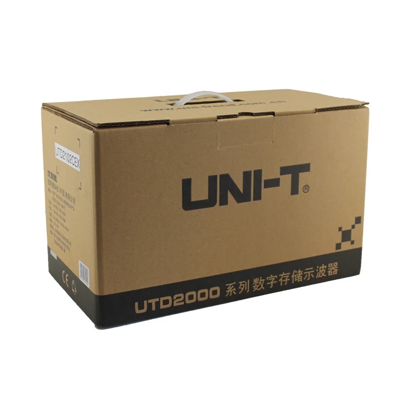 UNI-T UTD2102CEX цифровые осциллографы 2CH 100MHZ Scopemeter Scope meter 7 дюймов Широкоэкранные ЖК-дисплеи