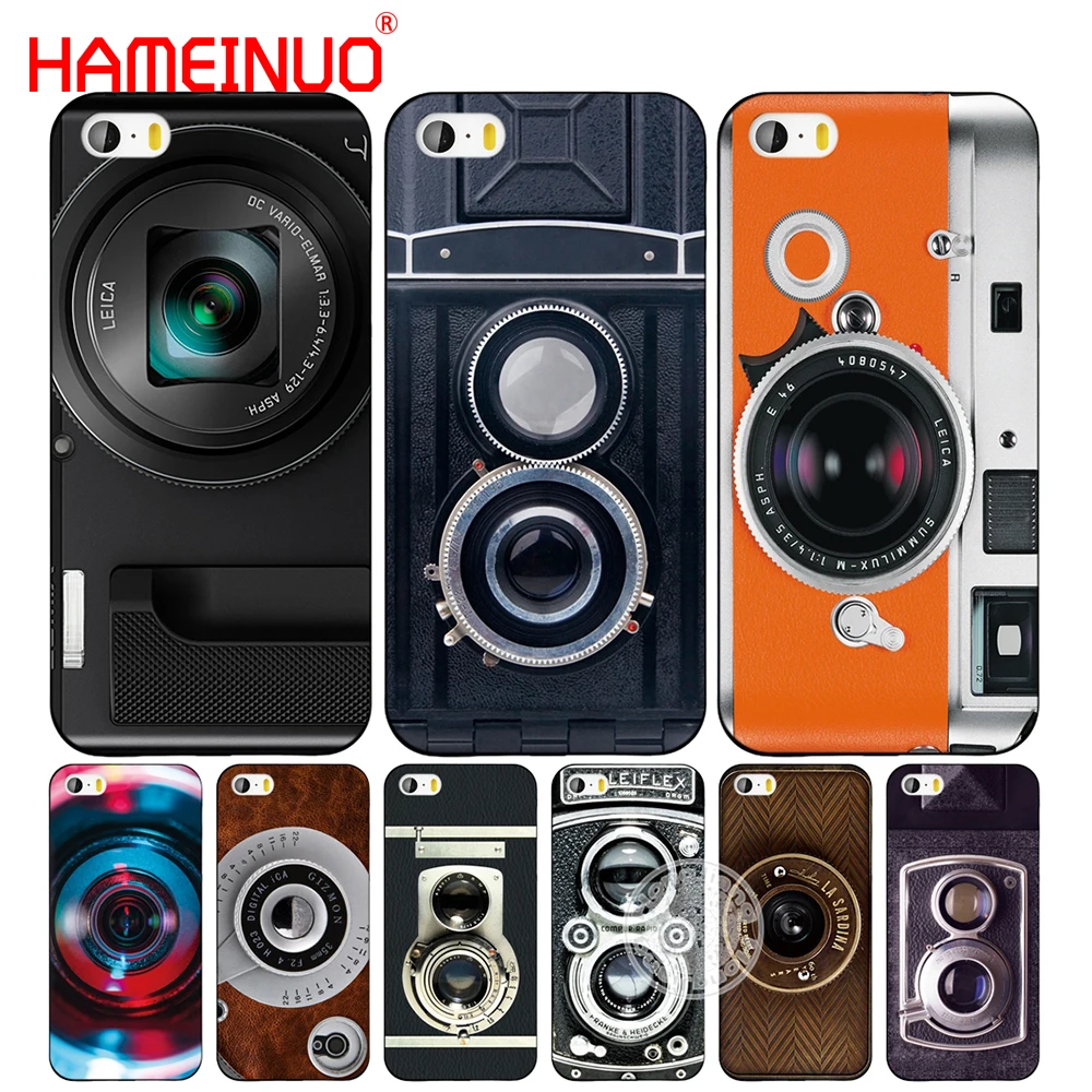Hameinuo Vintage Camera Lens Cell Phone Cover Case For Iphone 6 4 4s 5