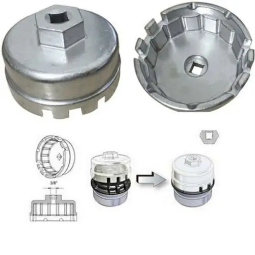 

14 Flutes 64mm Oil Filter Cap Wrench Remover For Toyota Camry Corolla RAV4 Lexus