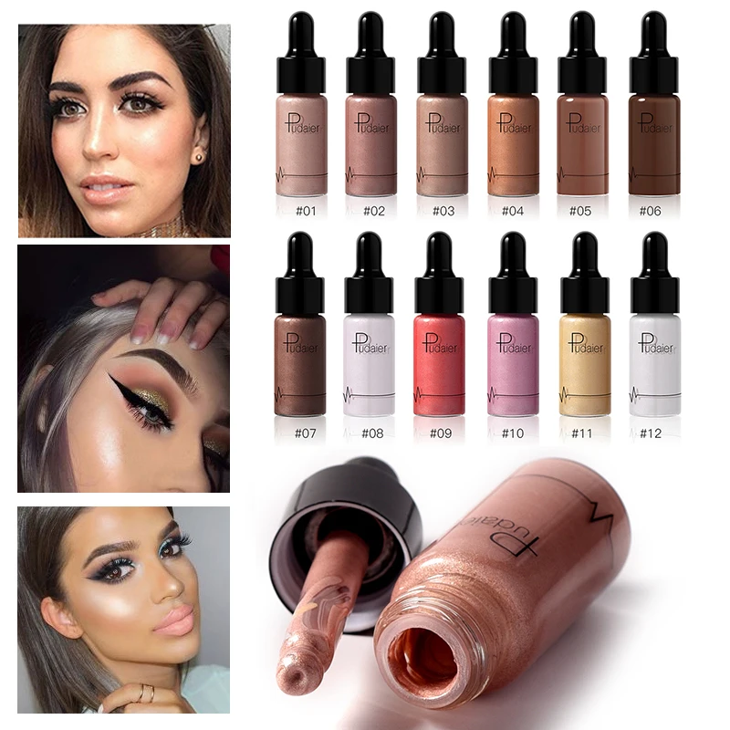 New-Oil-control-Brightener-Shimmer-Liquid-Foundation-Makeup-Long-Lasting-Glitter-Face-Glow-Concealer-Highlighter-Primer (3)