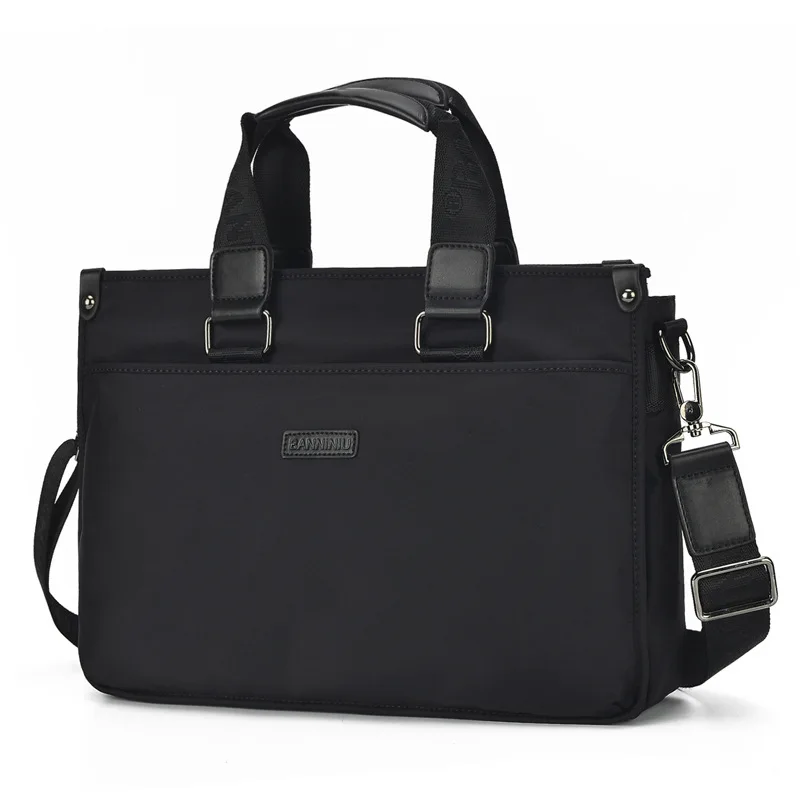 

16056-4# High-endmen business Handbag portable computer Bag high grade Oxford waterproof and Wear-resistant Man Shoulder Bag