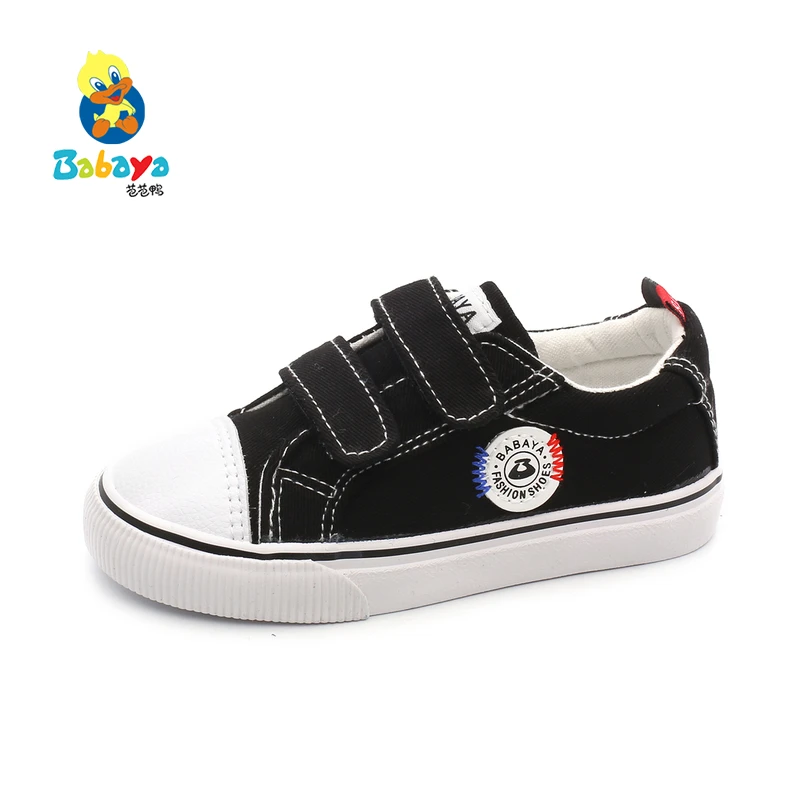 

Babaya children's canvas shoes boys casual shoes girls cloth shoes fashion version kids shoes 2019 spring new