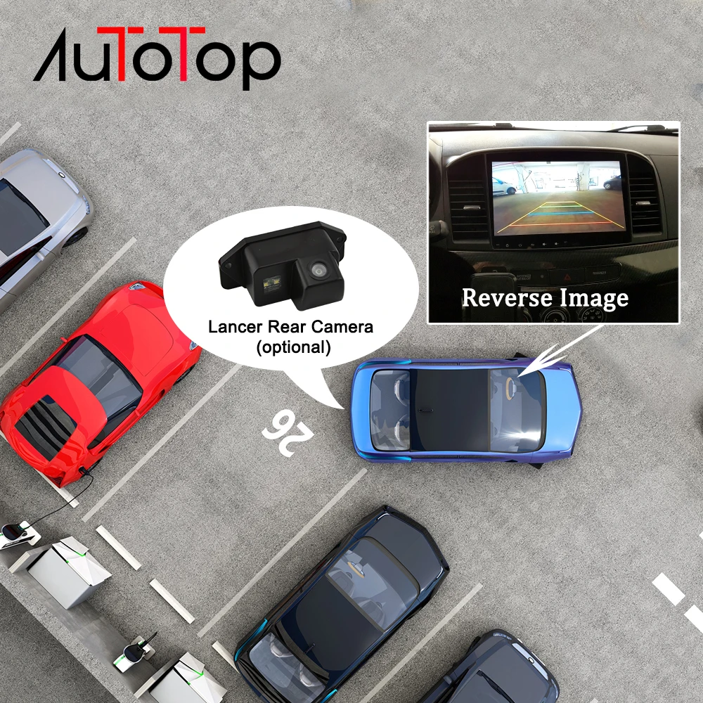 AUTOTOP 2 Din Автомобильный мультимедийный радио Android 9,0 для Mitsubishi Lancer 2007- 10,1 дюймов Lancer DVD Автомобильный gps Видео плеер стерео