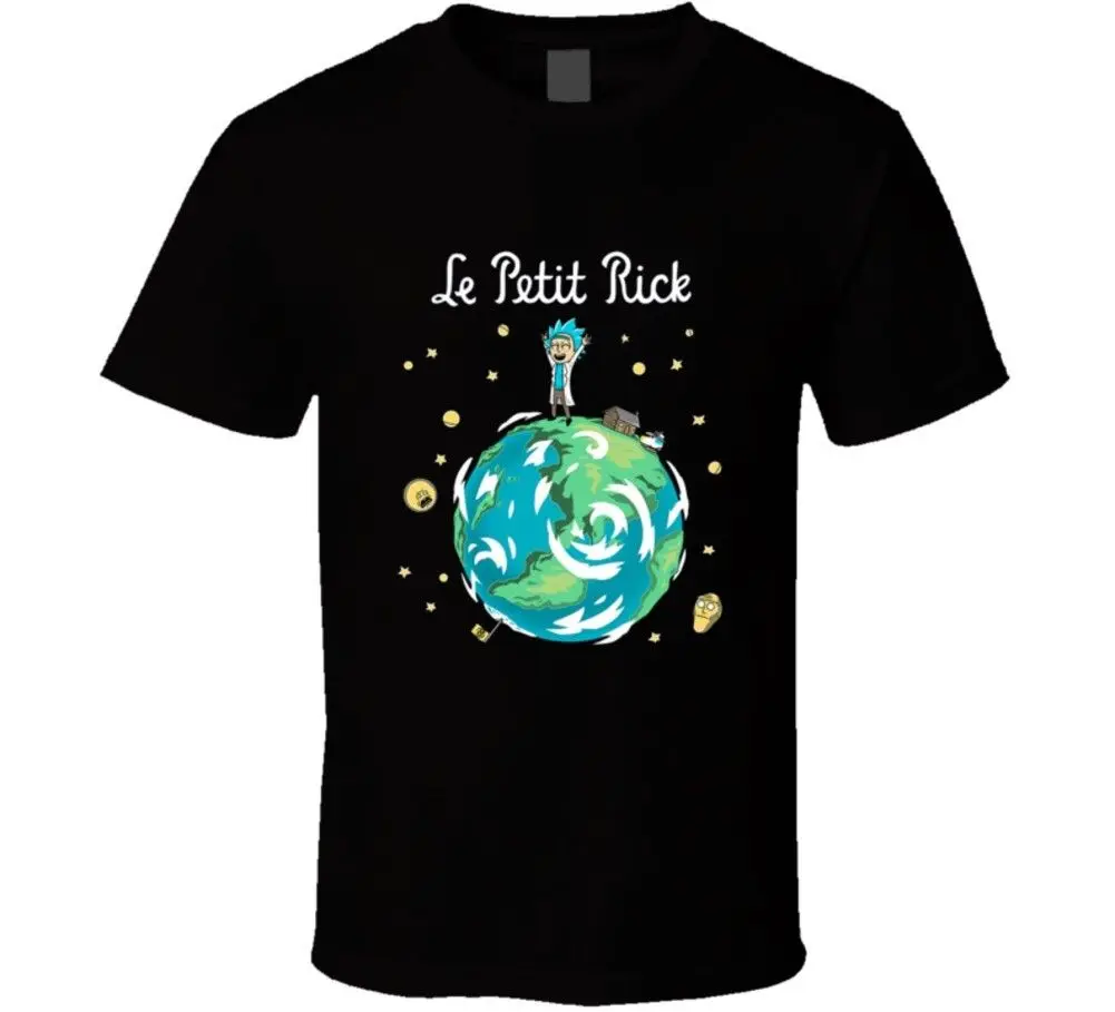 

Le petite Rick T Shirt Cotton Men Short Sleeve Tee Shirts
