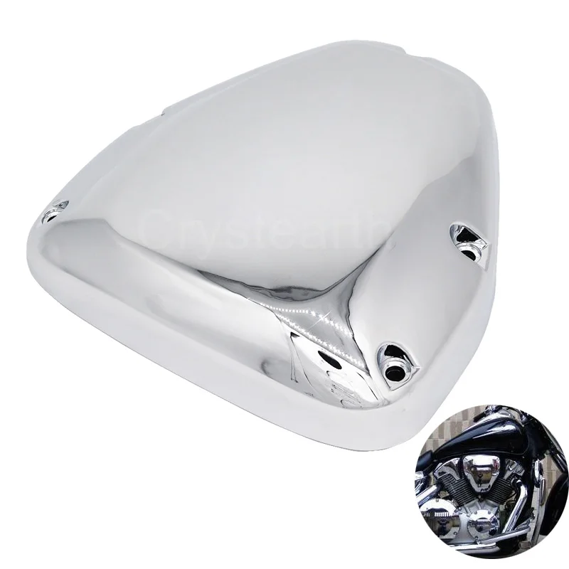 Motorcycle Chrome Air Filter Cover Air Cleaner Case Cap For Honda