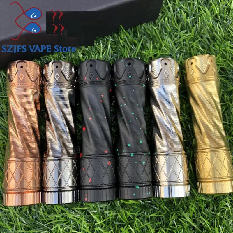 

AvidLyfe MOD kit Mechanical Mod kit 24mm Diameter fit 18650 Battery with RDA atomizer e cigarette vape pen kit box AV or Rog mod