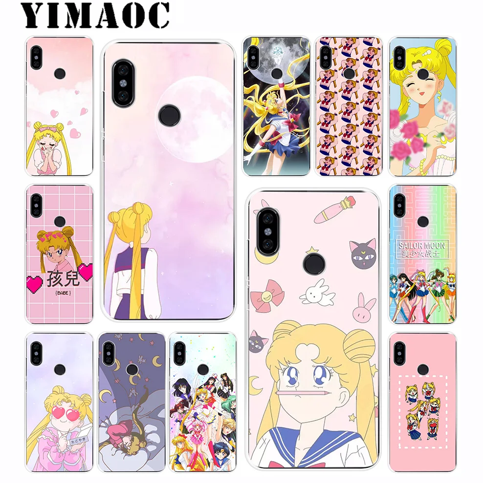 YIMAOC Сейлор Мун Аниме Мягкий силиконовый чехол для Xiaomi Redmi 6 6A 5A 5 S2 Puls Note 8 7 4X4 4A Pro Go |
