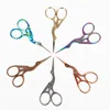1PCS Durable Stainless Steel Retro Scissors Makeup Embroidery Nail Scissors Toe Horny Scissors Beauty Makeup Sewing Tools 1