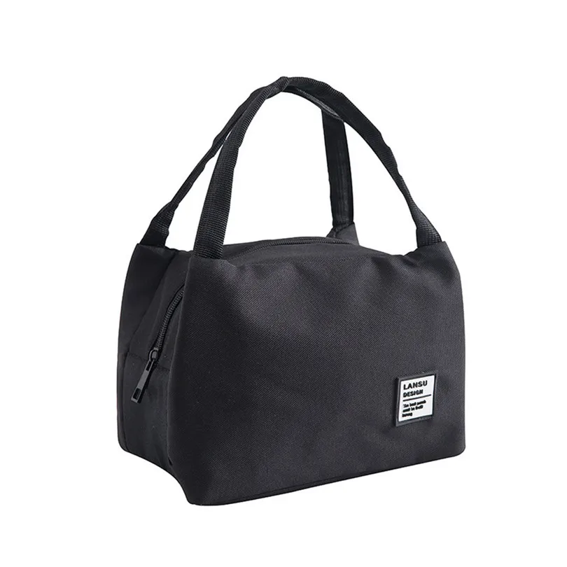 Home Supplies Healthy Life Packable For Women Kids Men Insulated Canvas Box Tote Bag Thermal Cooler Food Lunch Bags (4)