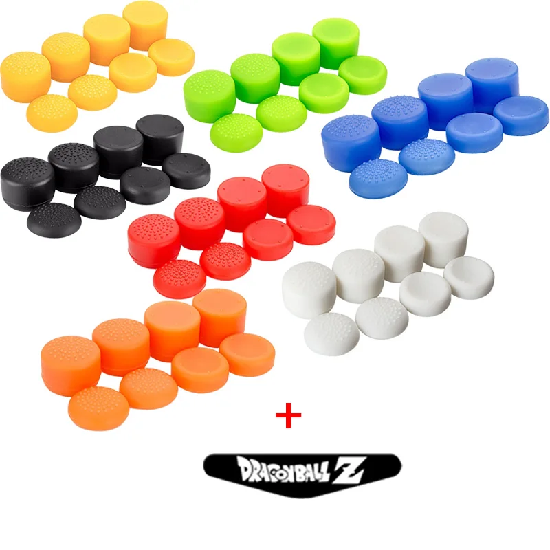 

Extra High Joystick Thumbstick Anti-slip Silicone Rubber cap+LED Light Bar Sticker for PS4 PS3 Xbox One Xbox 360 Controller