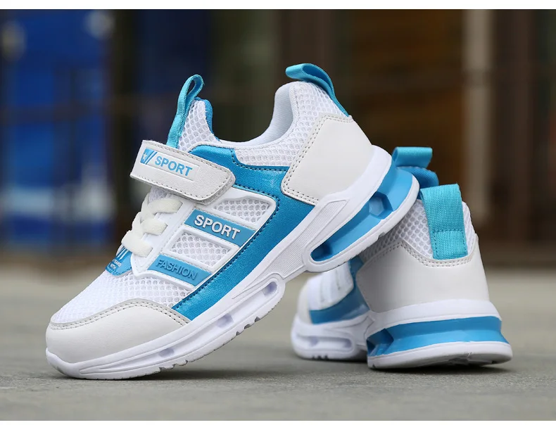 New Spring Kids Shoes Mesh Color Matching Children's Tennis Breathable Sport Shoes Fashion Footwear Girls Boys Sneakers