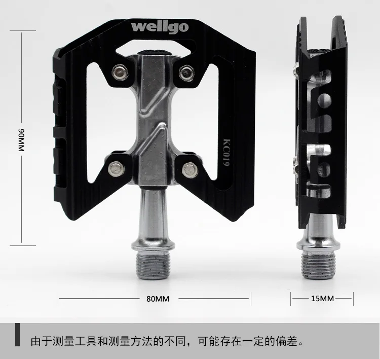 Wellgo KC019 MTB велосипедные педали подшипники сверхлегкие 248 г горные велосипедные педали из алюминиевого сплава опорная педаль велосипеда