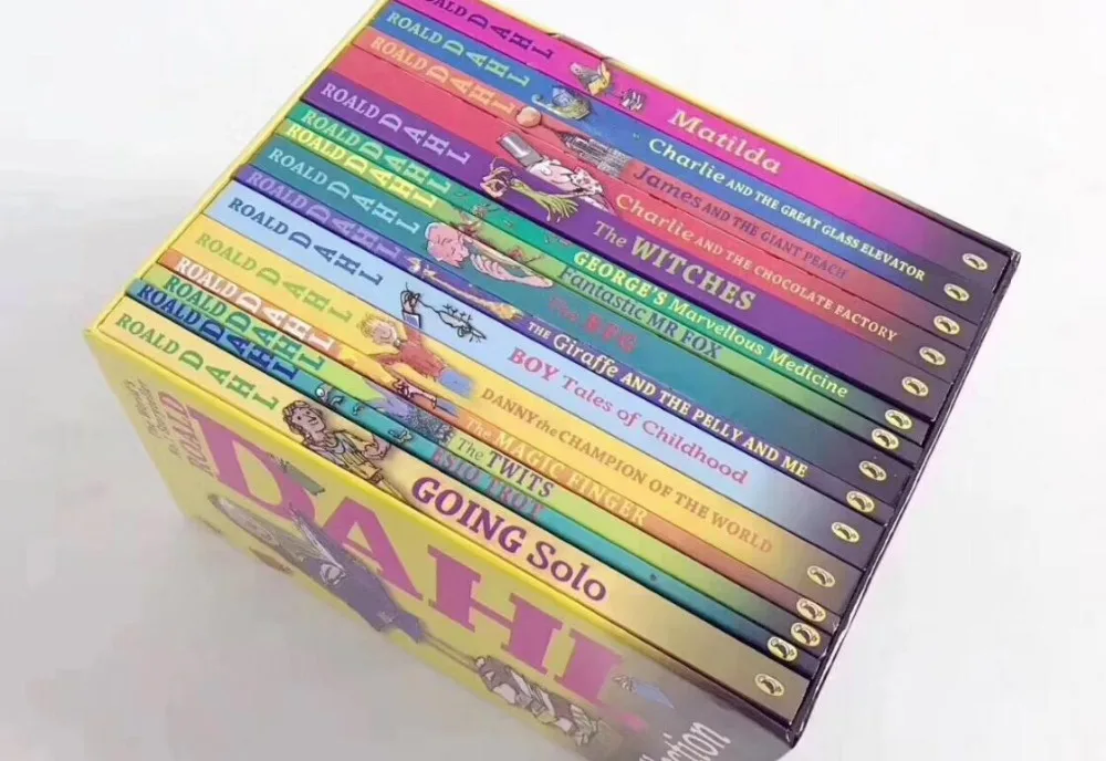 Модная английская книга Dahl Волшебная история развивающая привычка для чтения
