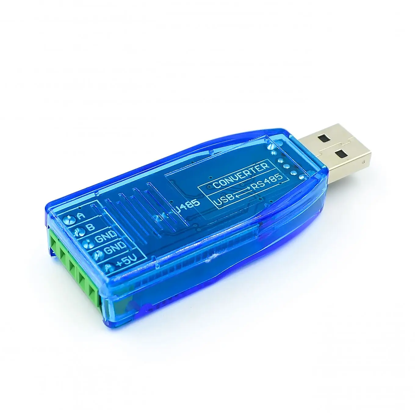 Промышленный USB в RS485 преобразователь обновление защиты RS485 конвертер Совместимость V2.0 Стандартный RS-485 Соединительный Модуль платы