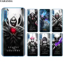 League of Legends lol bohater silikonowe etui do Samsung Galaxy A7 A6 A8 + Plus A9 2018 S10 Plus S10e m20 M30 miękkie etui na telefon TPU(China)