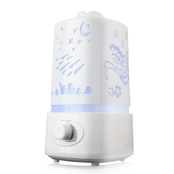

ejoai Air Humidifier Aromatherapy Diffuser LED With Carve Essential Oil Diffuser Mist Maker for Home Office Baby Room Bedroom
